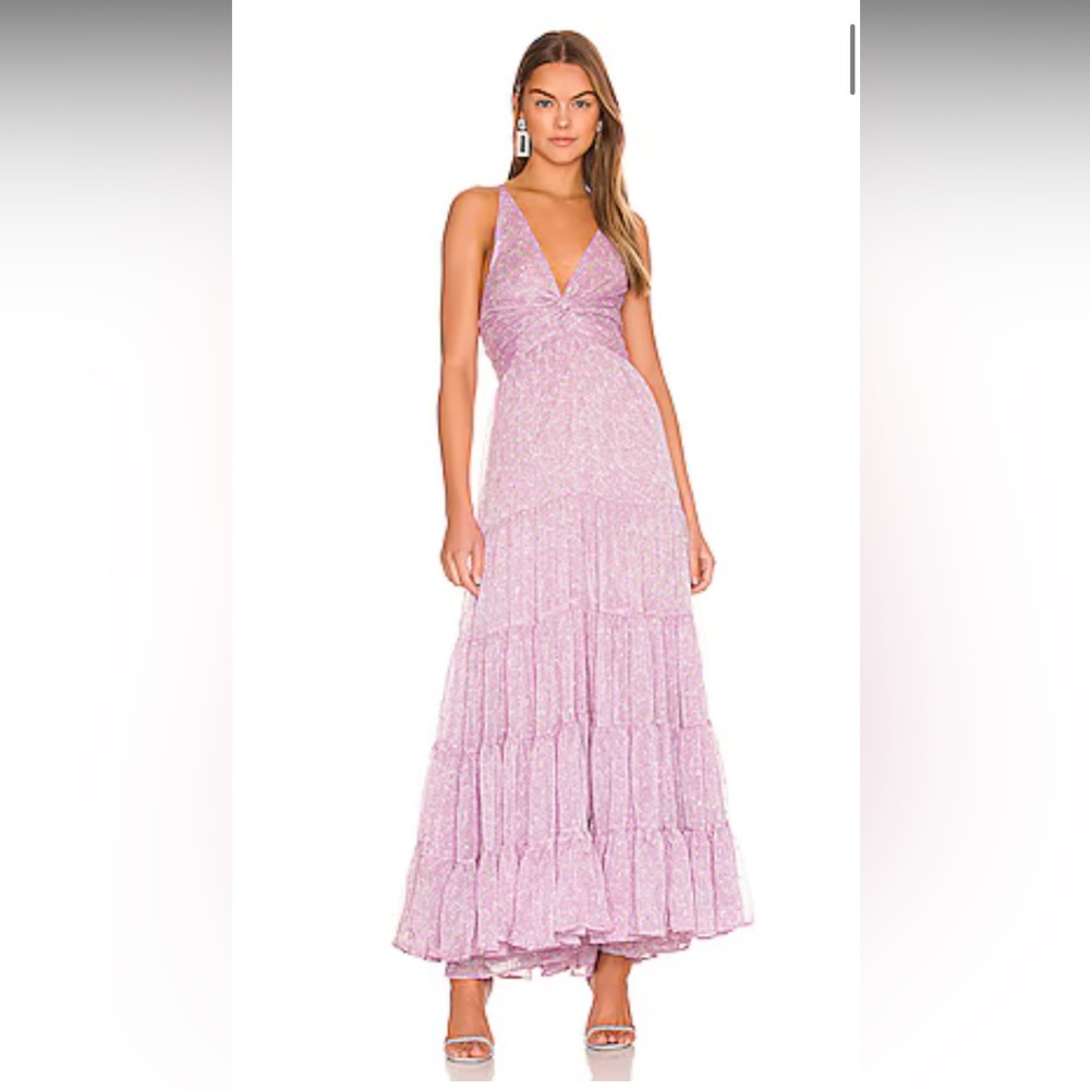 Sabina Musayev chamomile maxi dress size S